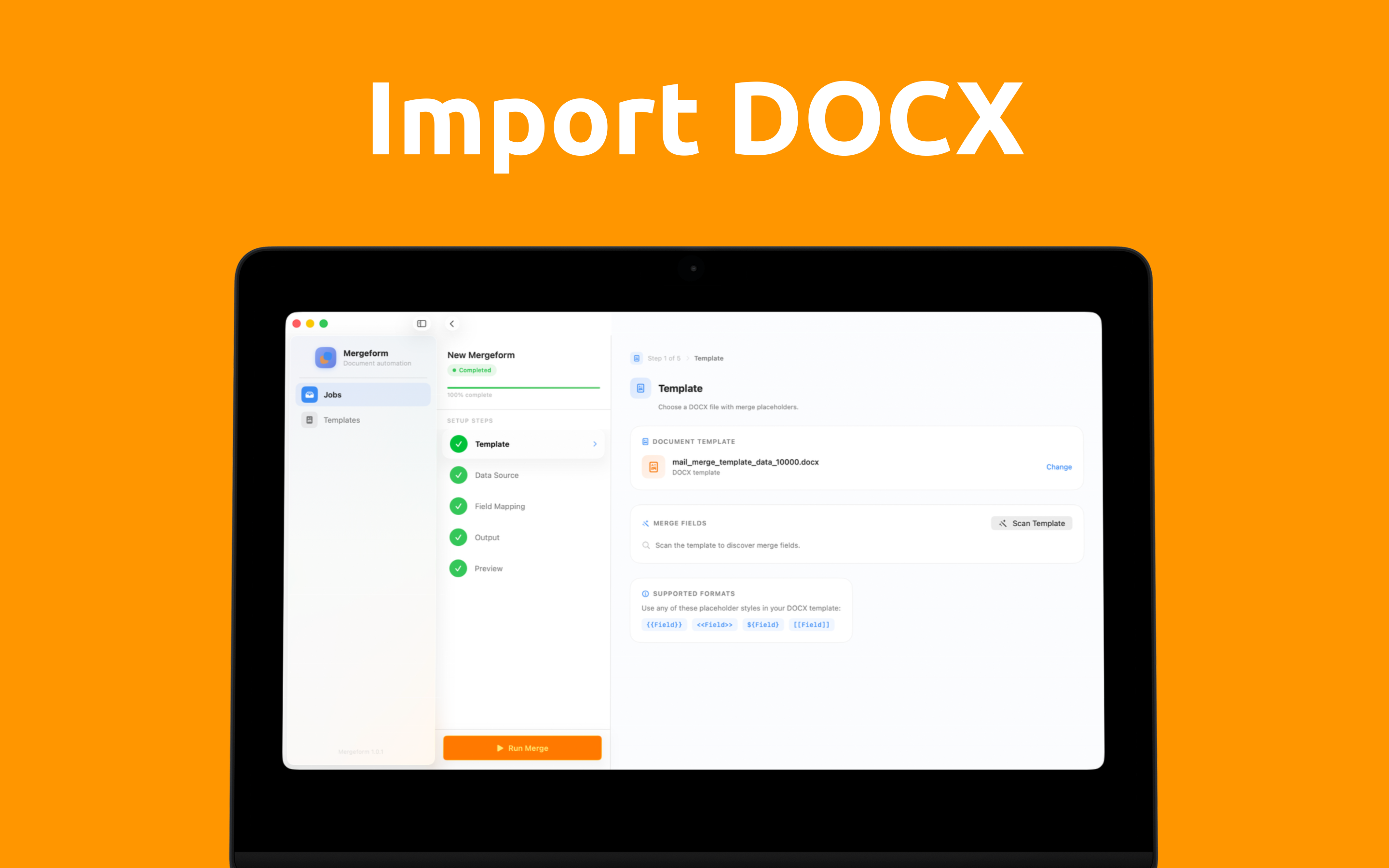 Import Docx